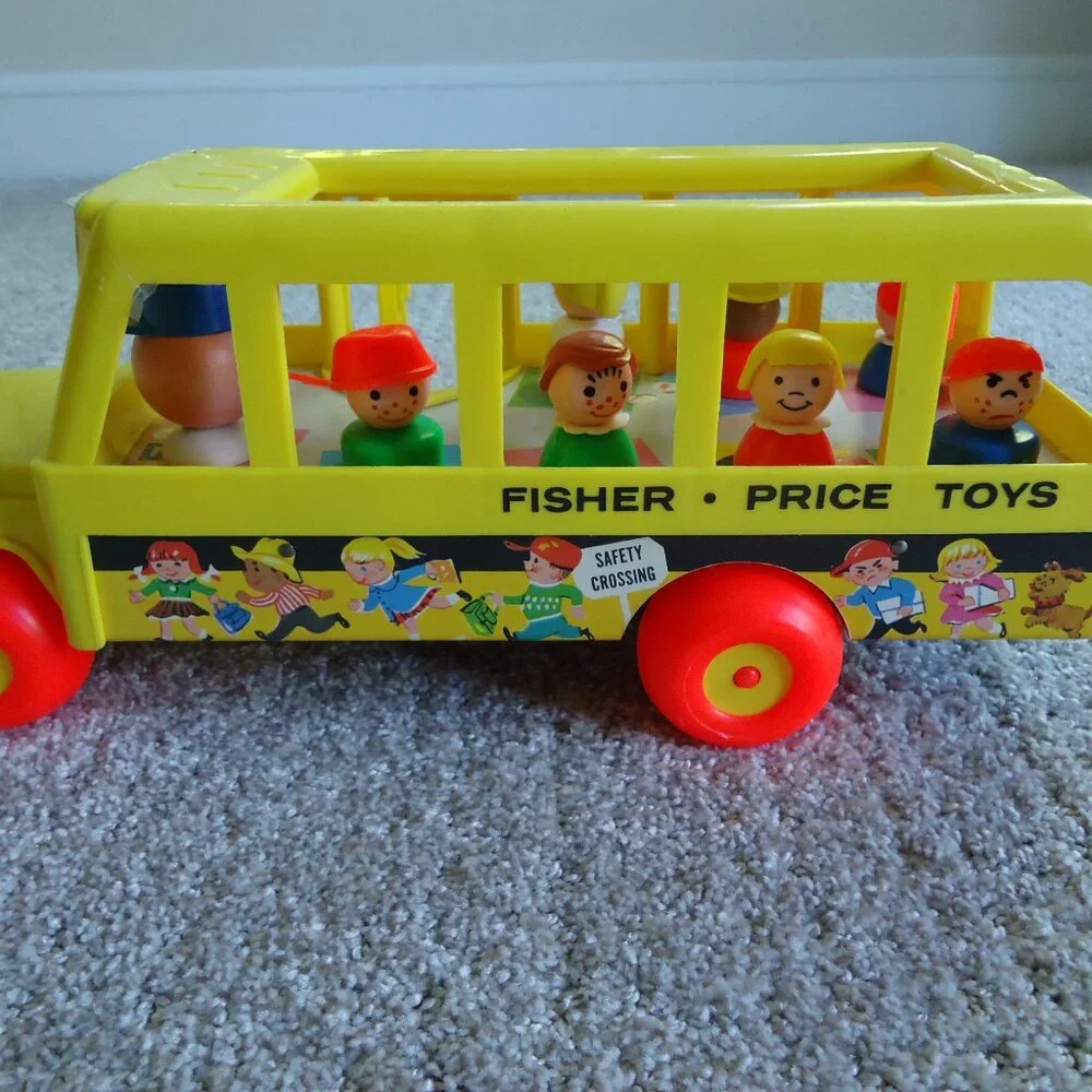 Fisher Price School Bus 1965